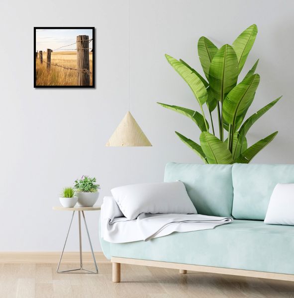 Plakat 40x40cm Płot na Polu zdjęcie 4