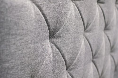 Beżowe łóżko tapicerowane SARA / R21 140x200 cm na Arena.pl