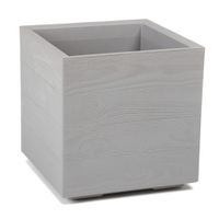 Donica Skrzynka Kwietnik Taras struktura DREWNA 40x40x39cm