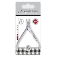 TOP CHOICE Cążki do skórek paznokci jednosprężynowe ze stali chirurgicznej 3mm