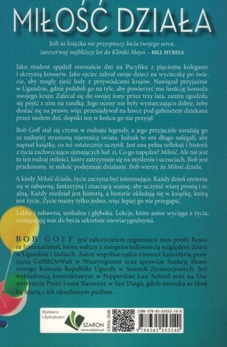 Miłość działa - Bob Goff - oprawa miękka na Arena.pl