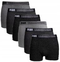 6x Bokserki Męskie Bawełniane Rozmiar L Wygodne Trwałe Klasyczne