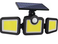 Lampa solarna 103 cob z czujnikiem ruchu zmierzchu uliczna zewnętrzna