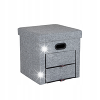 Organizer Ottoman z 2 szufladkami Bo-Camp