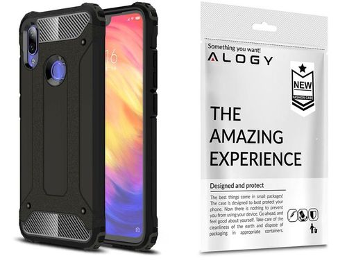 Etui Alogy Hard Armor do Xiaomi Redmi Note 7/ Note 7 Pro Czarne na Arena.pl