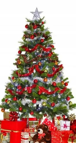 BOMBKI CHOINKOWE CZERWONE NIETŁUKĄCE TRADYCYJNE NA CHOINKĘ ZESTAW 48SZT na Arena.pl