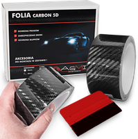 FOLIA TAŚMA OCHRONNA NA PROGI CARBON 5d 5cmx3M