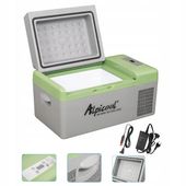 Lodówka Kompresorowa 20L 12/24/230 Z Funkcją Zamrażarki Turystyczna Kemping