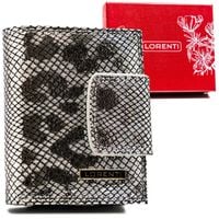 portfel damski skórzany 42329-mer-4287 silver