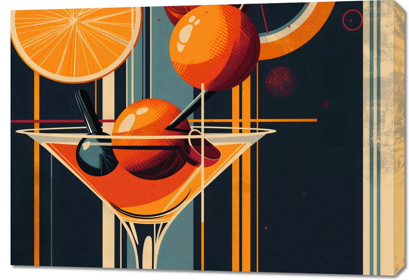 Obraz 100x70cm Koktajl w Stylu zdjęcie 1