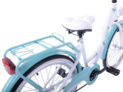 Rower Kozbike Junior 24 biało-morski na Arena.pl