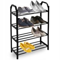 PÓŁKA NA BUTY STOJAK REGAŁ SZAFKA 4 POZIOMY ORGANIZER DO PRZEDPOKOJU