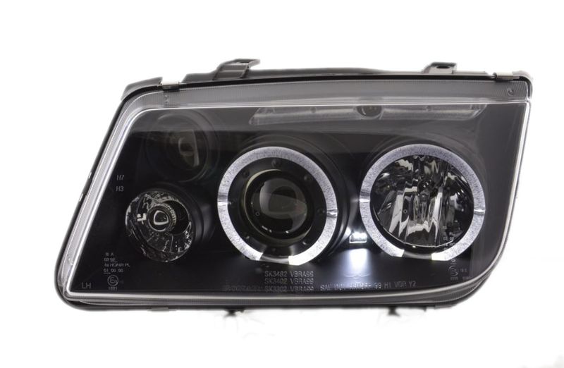 Lampy Reflektory Do VW BORA OD 1998 DO 2005 ROKU Soczewki LED H1 GRATIS zdjęcie 3
