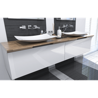 Szafka łazienkowa pod dwie umywalki 190/50/41 cm