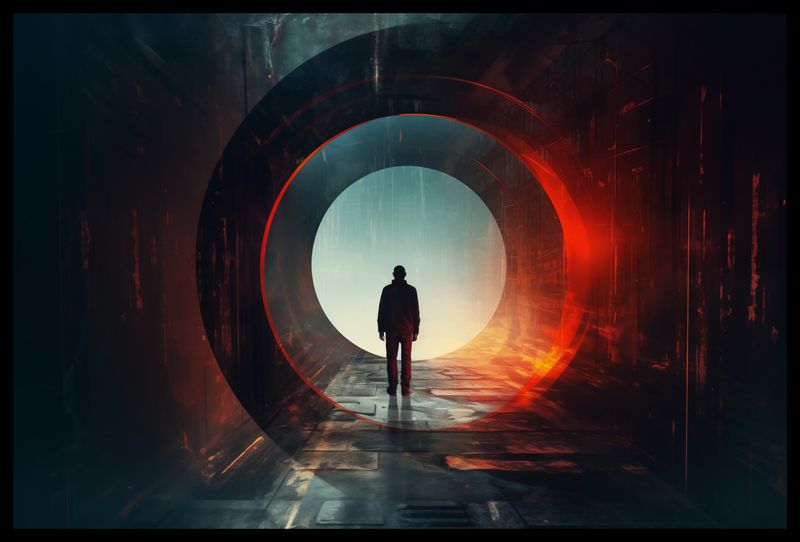 Plakat 60x40cm Portal do Świata zdjęcie 2
