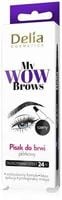 Delia My Wow Brow piórkowy marker do brwi Czarny