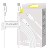Kabel USB-C do USB-C Baseus Superior Series, 100W, 2m (biały)