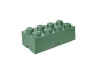Pojemnik LEGO Storage Brick 8 ciemny zielony