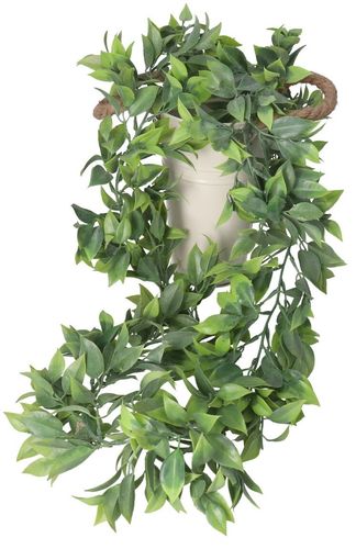 GIRLANDA ZIELONA STROIK 160CM SZTUCZNE KWIATY na Arena.pl