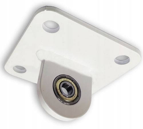 Uchwyt montażowy sufitowy z ŁOŻYSKIEM i szeklą sufitowe hak 180 Biały na Arena.pl