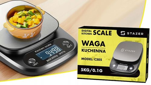 WAGA KUCHENNA ELEKTRONICZNA PRECYZYJNA LCD DIETETYCZNA + BATERIE na Arena.pl