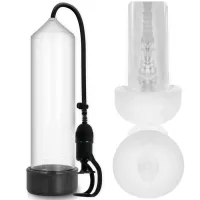 pump addicted rx5 transparent - system prożniowy z wkładem intymnym