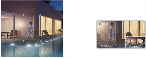 Kamera WiFi EZVIZ C8c 2K+ OBROTOWA Detekcja AI Tryb NOCNY 30m Podgląd 24/7 na Arena.pl