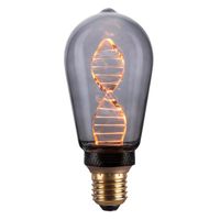 Loftowa żarówka przydymiona DecoVintage 317681 Polux ST64 LED E27 edison 3,5W 60lm 230V biała ciepła