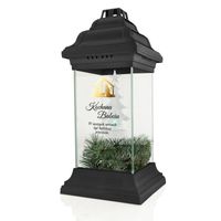 DUŻY ZNICZ XXL Bożonarodzeniowy NADRUK + DEDYKACJA dla BABCI DZIADKA