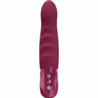 fun factory stronic deep pulsator z funkcją pchającą, wino, 20,5 cm