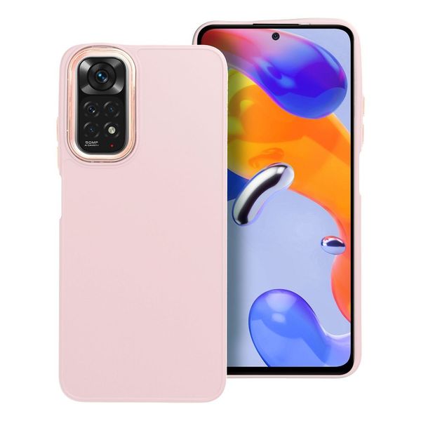 Futerał FRAME do XIAOMI Redmi Note 11 / 11S pudrowy róż zdjęcie 1