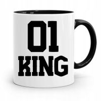 Kubek Czarny Prezent Dla Syna Dziecka 01 King Z Nadrukiem Ze Zdjęciem