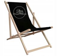 Leżak drewniany Logo LIMITED EDITION prezent urodziny rocznica okazja