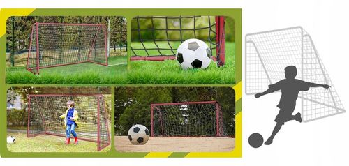 BRAMKA PIŁKARSKA DO PIŁKI NOŻNEJ DLA DZIECI STABILNA ŚLEDZIE na Arena.pl