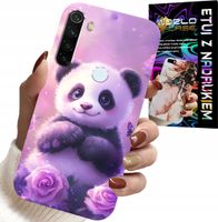 ETUI DO XIAOMI NOTE 8T - SŁODKA PANDA WZORY DLA DZIECI + SZKŁO