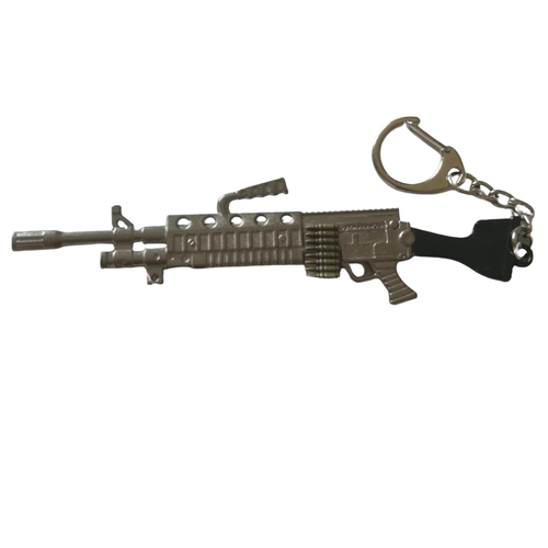 Breloczek Metalowy KARABIN Maszynowy SAW Wojsko Maszynówka Squid Game Guner na Arena.pl