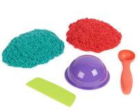 PIASEK KINETYCZNY KINETIC SAND ZESTAW 2 KOLORY + FOREMKI