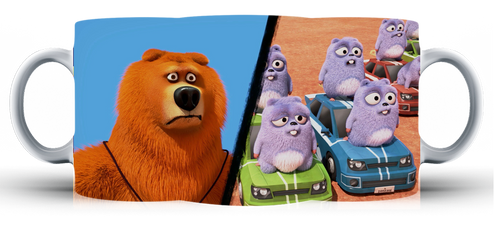 Kubek ceramiczny Grizzy i Lemingi na Arena.pl