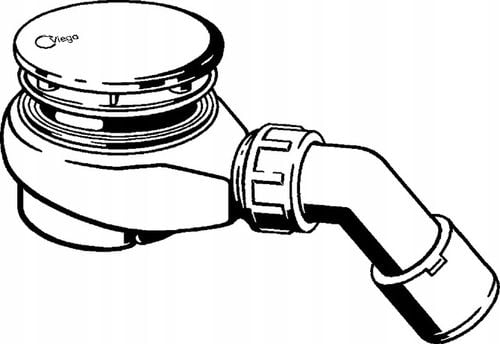 Syfon brodzikowy VIEGA TEMPOPLEX 90mm, chrom 703394 na Arena.pl