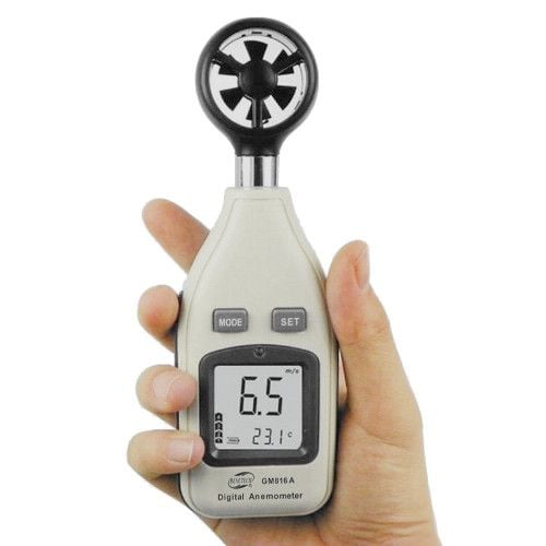 ANEMOMETR WIATROMIERZ MIERNIK WIATRU Z TERMOMETREM zdjęcie 2