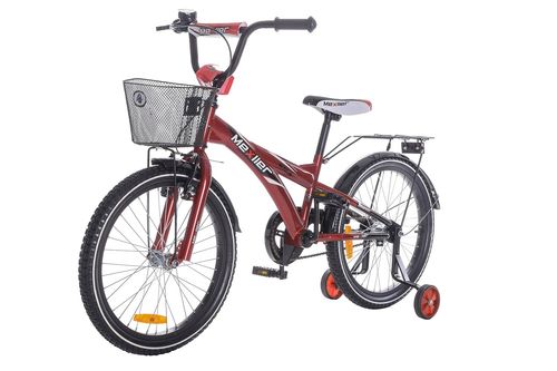 Rower 20 MEXLLER BMX czerwono-czarny + koszyk 16r. na Arena.pl