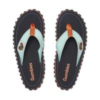 Gumbies japonki unisex ISLANDER FLIP-FLOP TRICOLOR BLACK 46