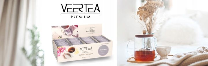 Herbata VEERTEA EARL GREY 100 saszetek zdjęcie 3