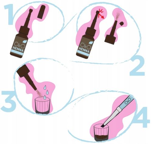 Henna pudrowa do brwi Power Powder BROWN 02 brązowa 5g OkO na Arena.pl