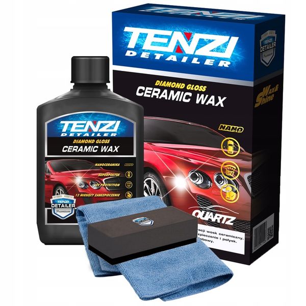 Wosk samochodowy TENZI Ceramic Wax 300 ml (3 elementy) zdjęcie 9