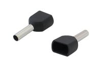 końcówka tulejkowa izolowana podwójna 2*1.5mm 10 sztuk - e-652-0047