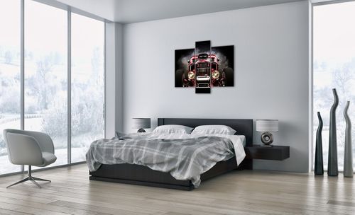 Obraz Na Płótnie - Samochód Retro - 95X80 Cm - Cb95X80-2422 na Arena.pl