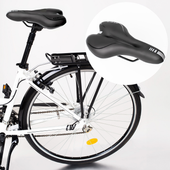 Siodełko Rowerowe Wąskie Sportowe Miękkie Żelowe Wygodne Wentylacją