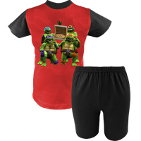 Krótka Piżama dziecięca Żółwie Ninja - Turtles