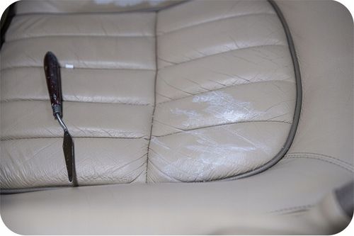 Szpachla wypełniacz do skóry renowacji tapicerki skórzanej 25ml CZARNA na Arena.pl